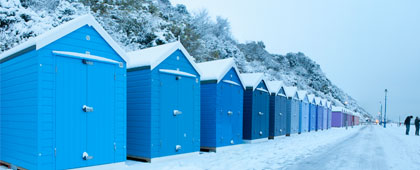 snowy-beach-huts