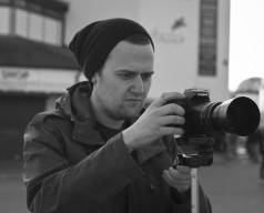 Joshua filming out in Kosovo