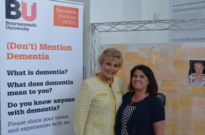 Angela Rippon and Anthea Innes