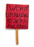 protest placard