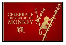 Chinese New Year monkey